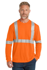 CornerStone Men's   ANSI 107 Class 2 Long Sleeve Safety T-Shirt