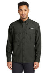 Eddie Bauer Men's   Long Sleeve Performance Fishing Shirt