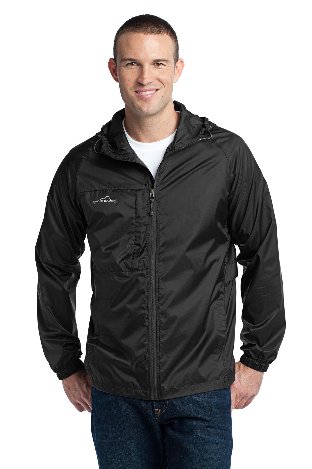 Eddie Bauer Men's   Packable Wind Jacket