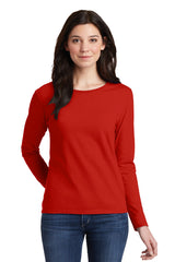 Gildan Women's   Heavy Cotton   100% Cotton Long Sleeve T-Shirt