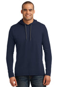 Gildan Men's   100% Ring Spun Cotton Long Sleeve Hooded T-Shirt