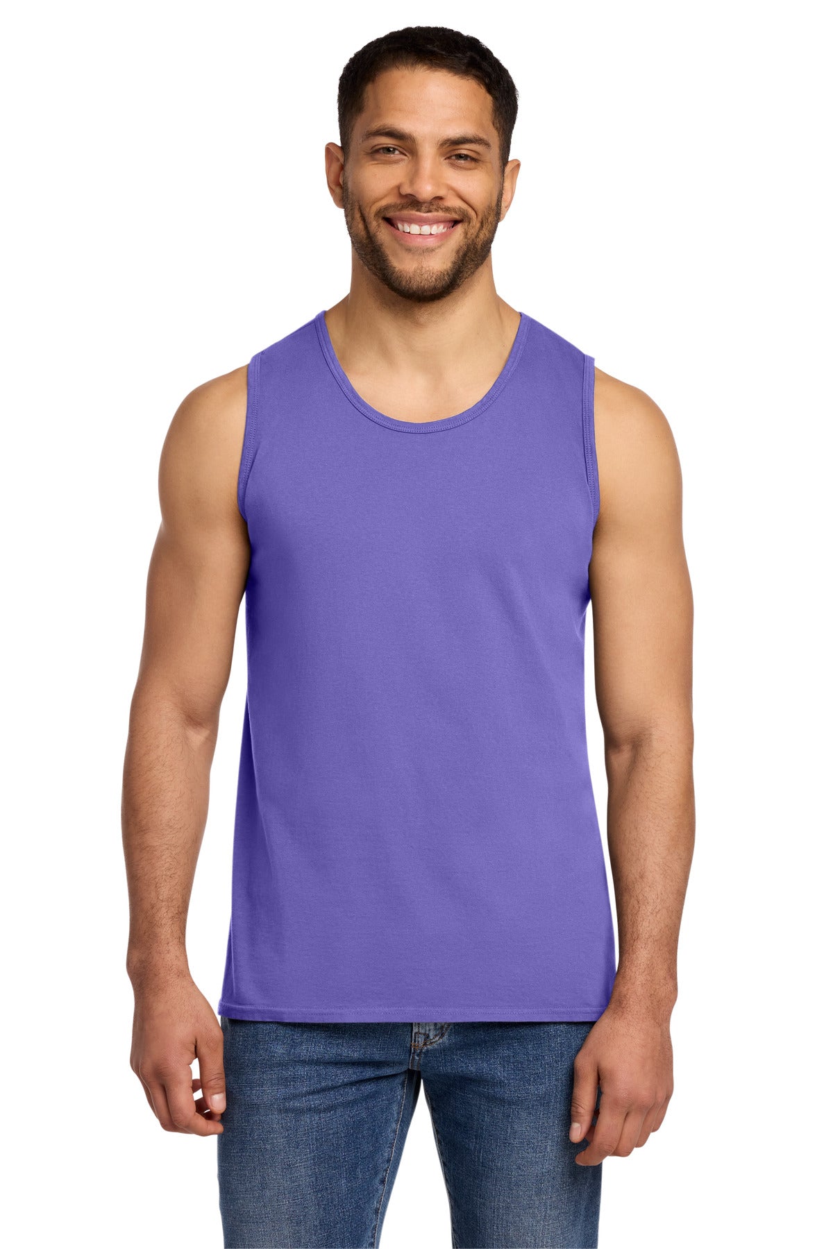 Port & Co Men's   Beach Wash   Garment-Dyed Tank