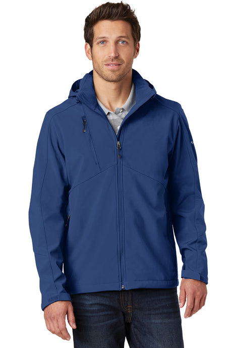 Eddie Bauer Men's   Hooded Soft Shell Parka