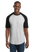 Sport-Tek Men's   Short Sleeve Colorblock Raglan Jersey