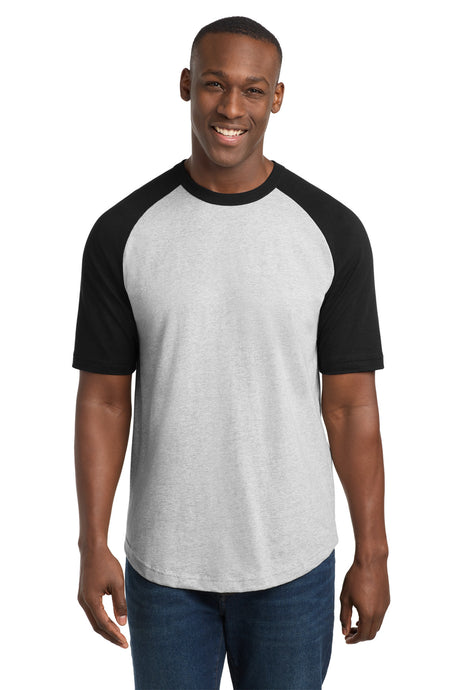 Sport-Tek Men's   Short Sleeve Colorblock Raglan Jersey