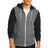 Alternative Apparel Men's Colorblock Rocky Eco  -Fleece Zip Hoodie
