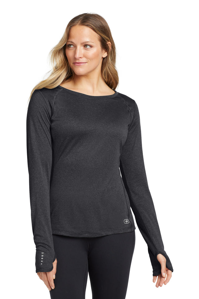 OGIO Women's   Long Sleeve Pulse Crew