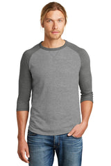 Alternative Apparel Men's Dugout 3/4-Sleeve Vintage Tee