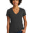 Alternative Apparel Women's Weathered Slub So-Low V-Neck Tee