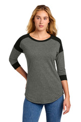 New Era Women's    Heritage Blend 3/4-Sleeve Baseball Raglan Tee