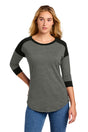 New Era Women's    Heritage Blend 3/4-Sleeve Baseball Raglan Tee