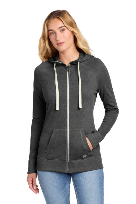New Era Women's   Sueded Cotton Blend Full-Zip Hoodie