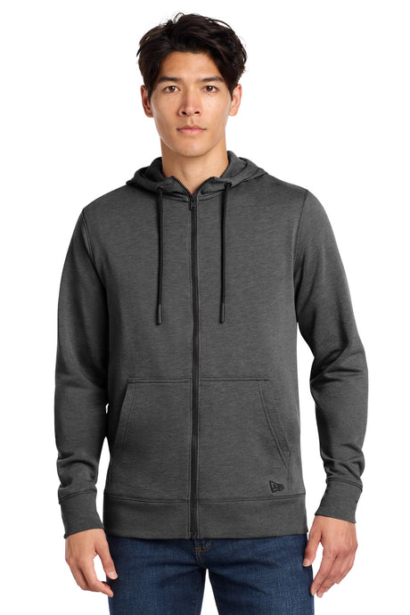 New Era Men's    Tri-Blend Fleece Full-Zip Hoodie NEA511