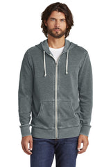 Alternative Apparel Men's Burnout Laid-Back Zip Hoodie