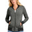 New Era Women's   French Terry Baseball Full-Zip