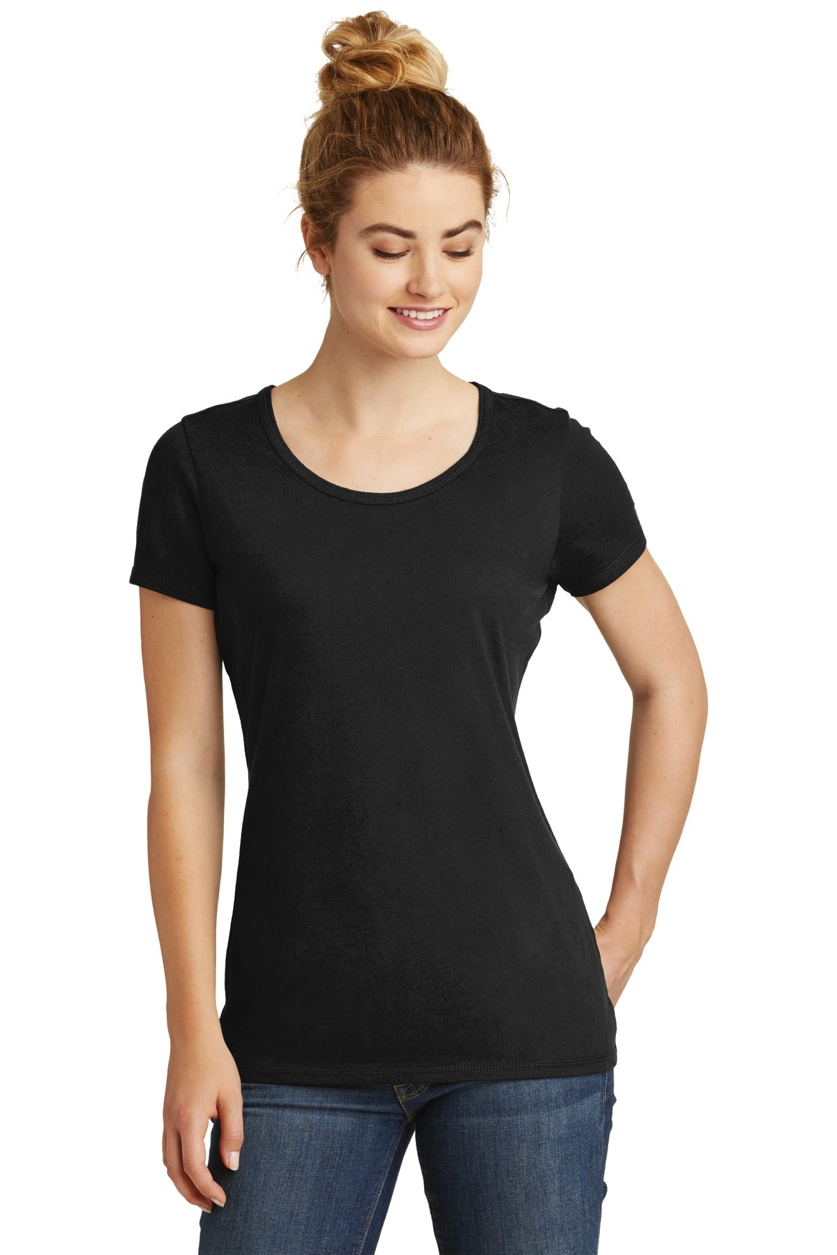New Era Women's    Tri-Blend Performance Scoop Tee