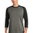New Era Men's    Heritage Blend 3/4-Sleeve Baseball Raglan Tee