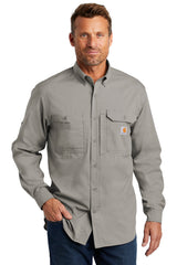 Carhartt Men's Force    Ridgefield Solid Long Sleeve Shirt