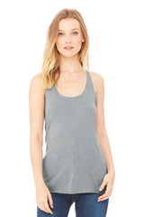 Bella + Canvas Women's    Triblend Racerback Tank