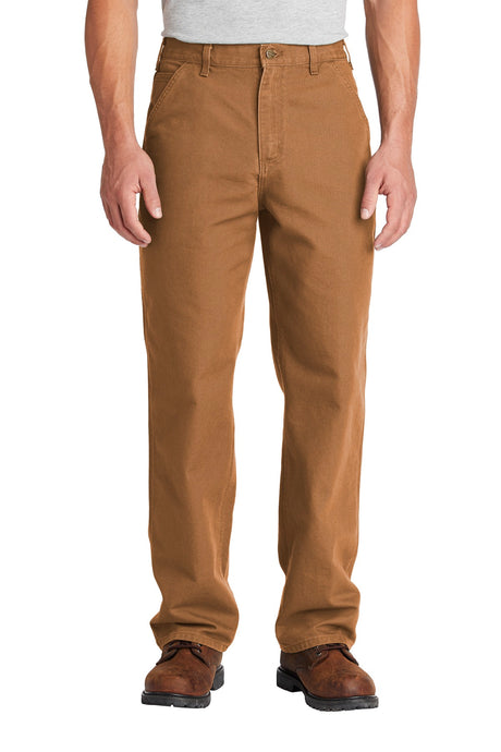 Carhartt Men's    Washed-Duck Work Dungaree