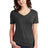Jerzees Women's    Snow Heather Jersey V-Neck T-Shirt