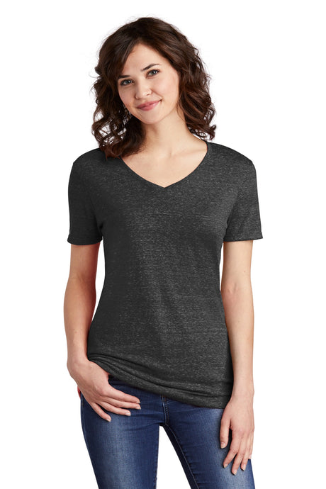 Jerzees Women's    Snow Heather Jersey V-Neck T-Shirt