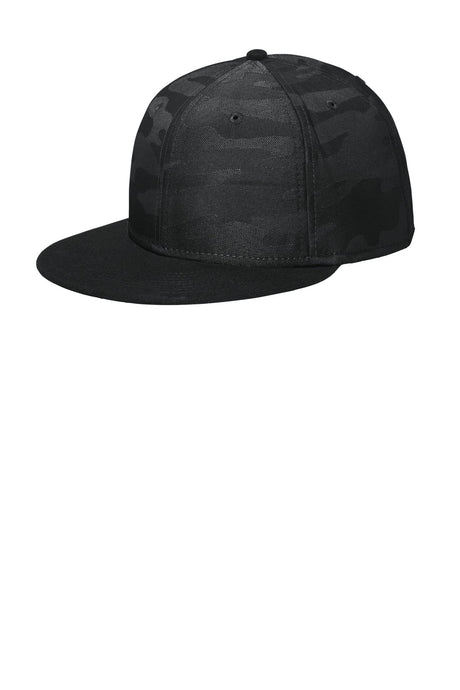 New Era     Camo Flat Bill Snapback Cap NE407