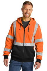 CornerStone Men's   A107 Class 3 Heavy-Duty Fleece Full-Zip Hoodie CSF300