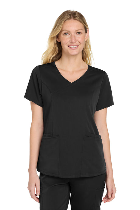 Wink Women's   Premiere Flex   Mock Wrap Top WW4268