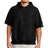 Champion Men's     Reverse Weave     Short Sleeve Hooded Sweatshirt S101SS