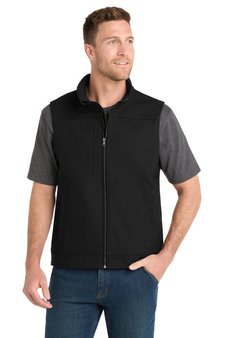 CornerStone Men's   Duck Bonded Soft Shell Vest CSV60