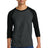 JERZEES Unisex Premium Blend Combed Ring Spun 3/4-Sleeve Raglan T-Shirt 560R