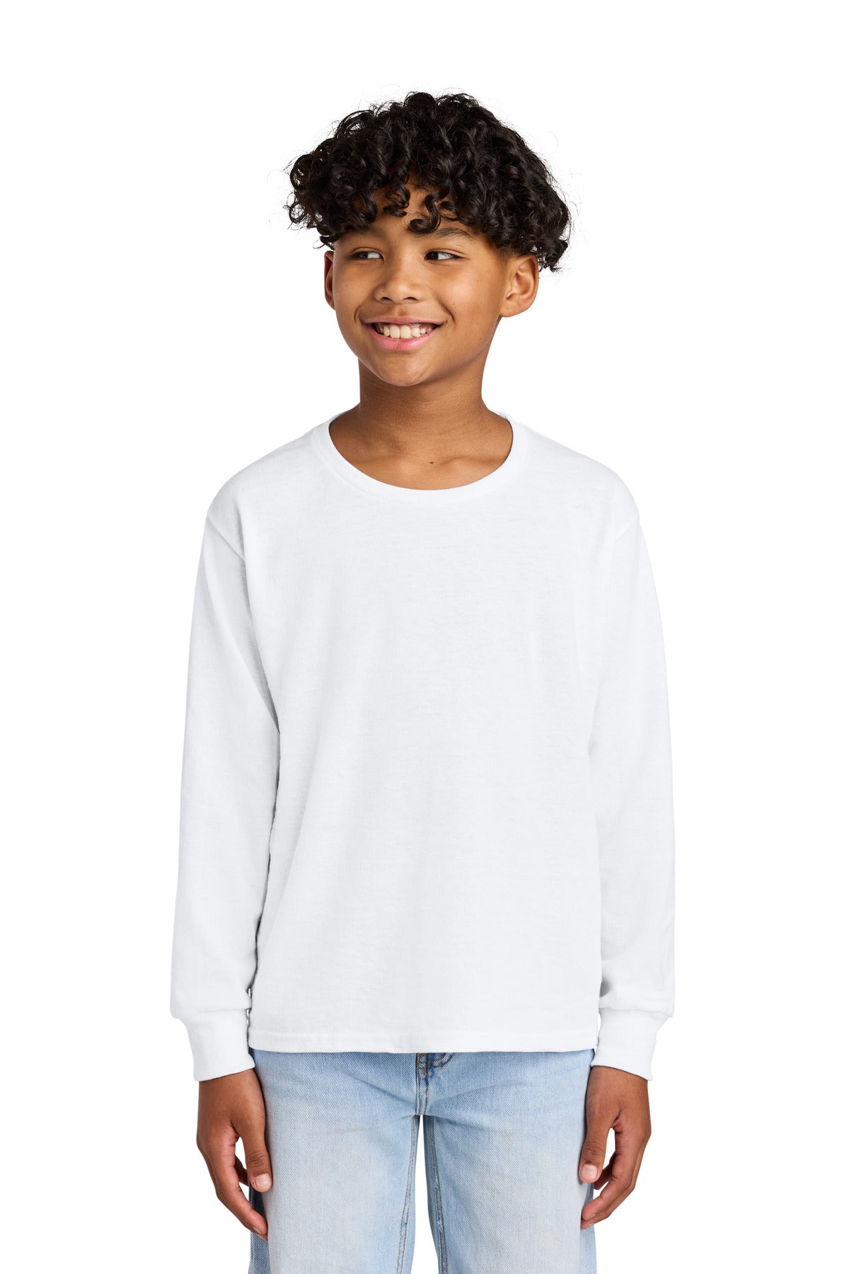 Jerzees Youth   Dri-Power   50/50 Cotton/Poly Long Sleeve 29BL