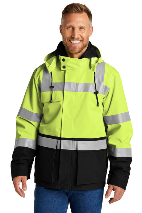 CornerStone Men's   ANSI 107 Class 3 Waterproof Ripstop 3-In-1 Parka CSJ502