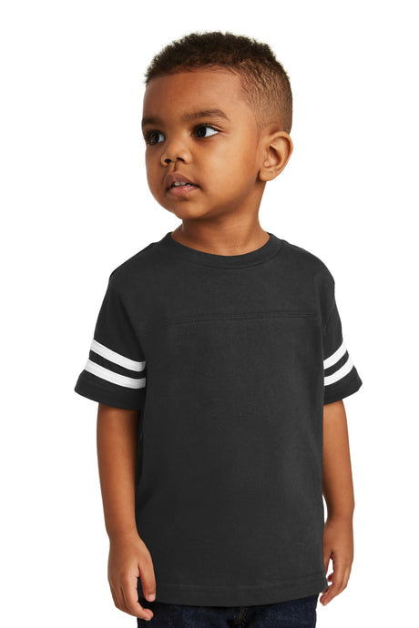 Rabbit Skins Youth   Toddler Football Fine Jersey Tee