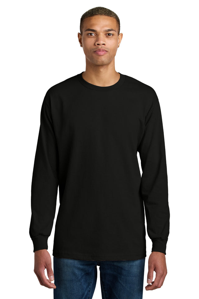 American Apparel Men's Heavyweight Cotton Long Sleeve Tee