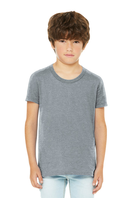 Bella + Canvas Youth   Heather CVC Tee BC3001YCVC