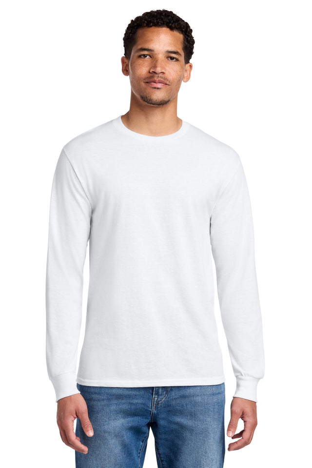 Jerzees Men's   Dri-Power   50/50 Cotton/Poly Long Sleeve T-Shirt