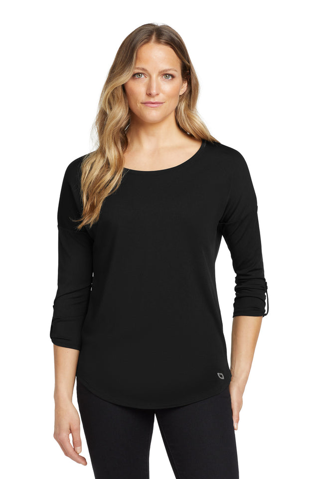 OGIO Women's    Gravitate Scoop 3/4-Sleeve