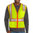 CornerStone Men's    ANSI 107 Class 2 Mesh Zippered Two-Tone Vest