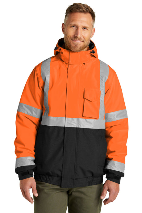 CornerStone Men's   ANSI 107 Class 3 Economy Waterproof Insulated Bomber Jacket CSJ500