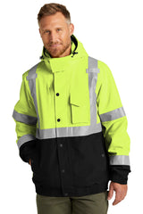 CornerStone Men's   ANSI 107 Class 3 Waterproof Insulated Ripstop Bomber Jacket CSJ501