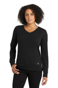 OGIO Women's   Luuma Flex Long Sleeve V-Neck LOG825