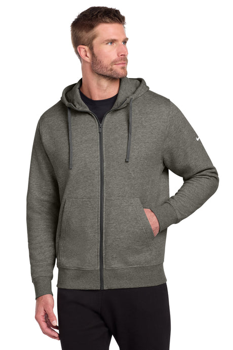 Nike Men's Club Fleece Sleeve Swoosh Full-Zip Hoodie NKDR1513