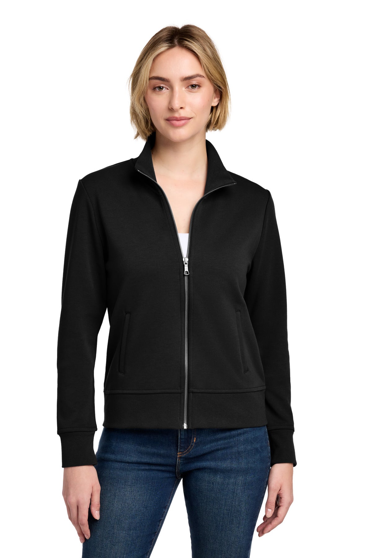 Brooks Brothers Women's   Double-Knit Full-Zip BB18211