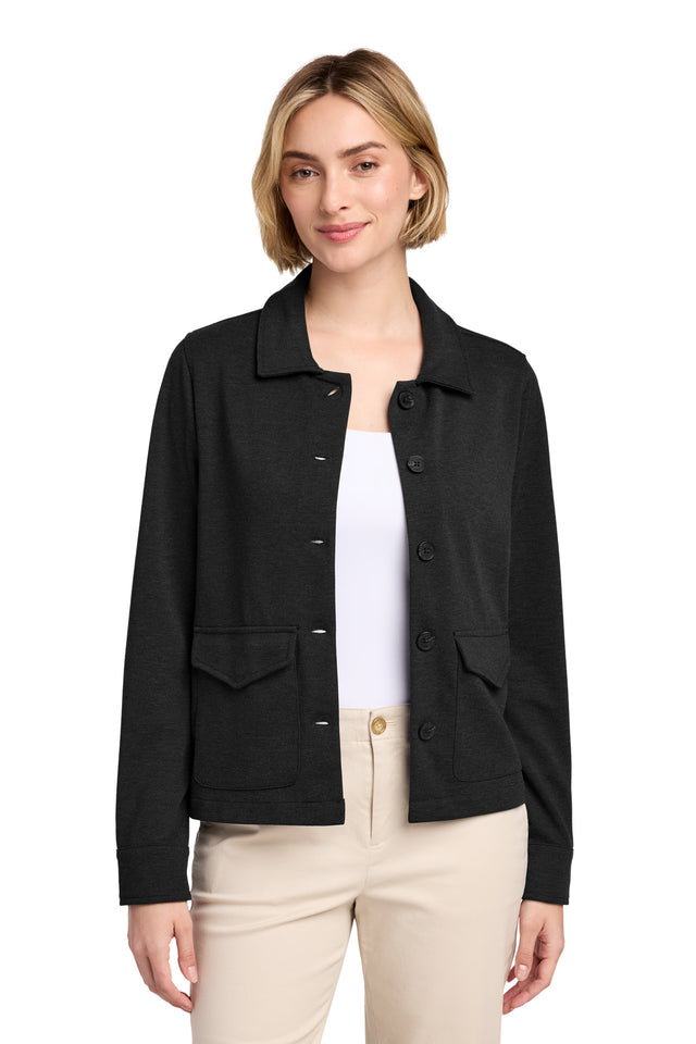 Brooks Brothers Women's   Mid-Layer Stretch Button Jacket BB18205