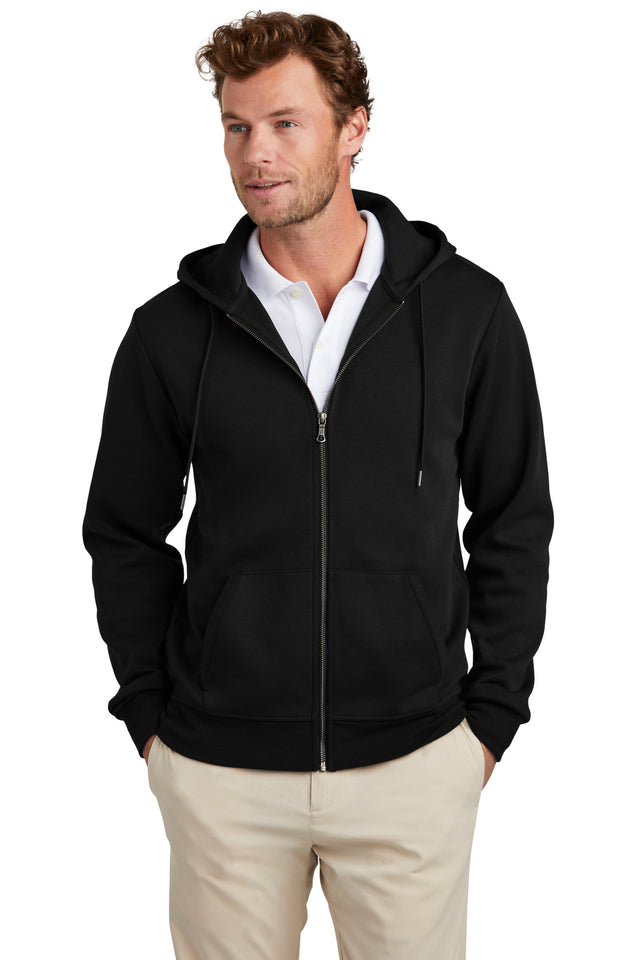 Brooks Brothers Men's   Double-Knit Full-Zip Hoodie BB18208