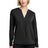 Brooks Brothers Women's   Open-Neck Satin Blouse BB18009