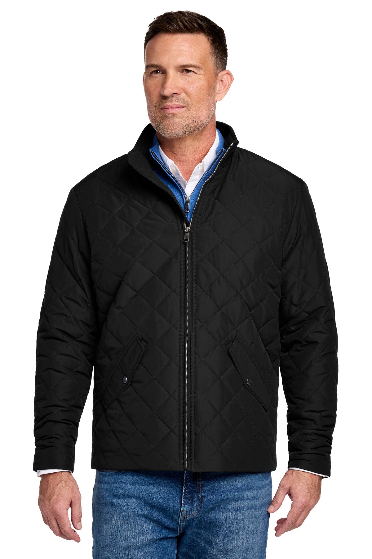 Brooks Brothers Men's Quilted Jacket BB18600 Corporate Apparel Jackets & Vests