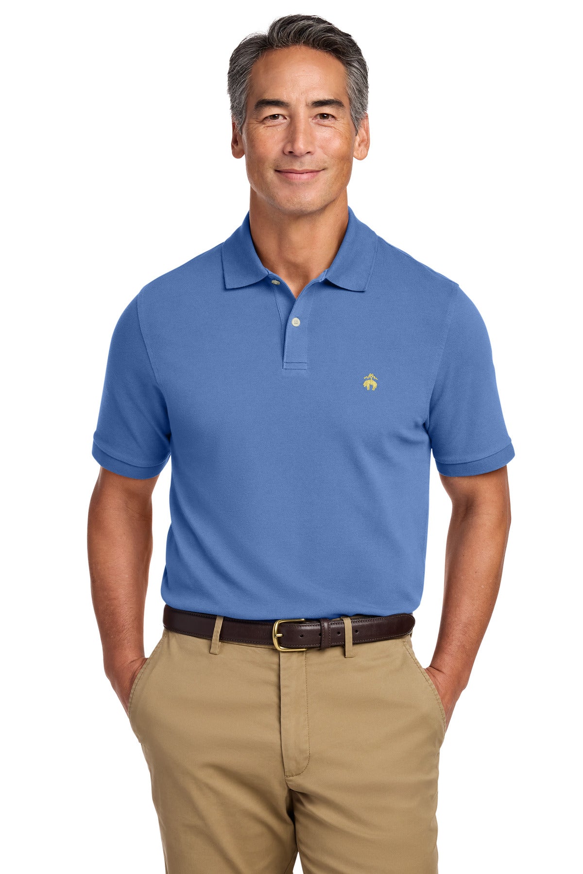 Brooks Brothers Men's   Pima Cotton Pique Polo BB18200